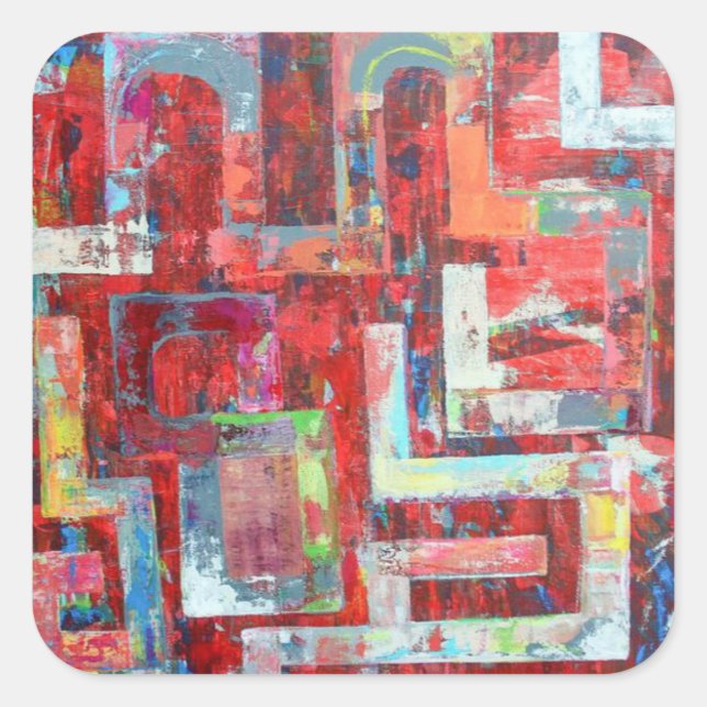 Los Pegatinas del almacén (Anverso)