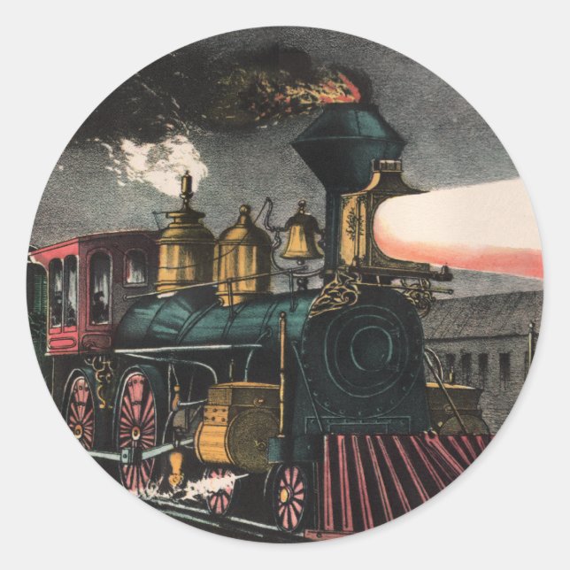 Los Pegatinas del Night Express (Anverso)