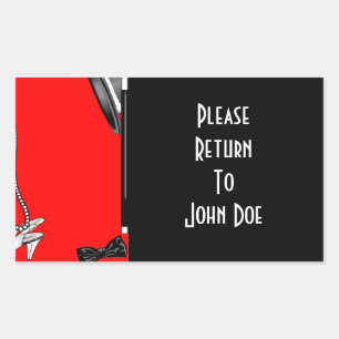 Los pegatinas personalizaron los estuches de viaje