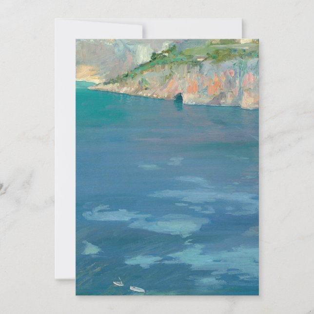 Los pequeños botes blancos | Sir John Lavery (Anverso)