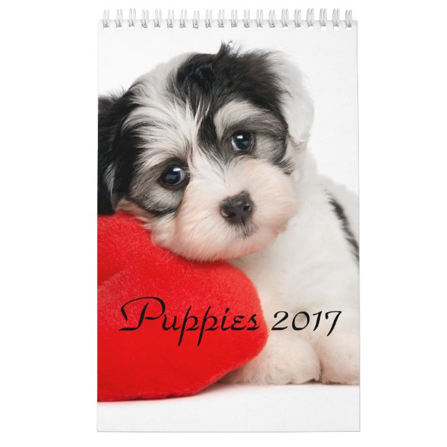 Los perritos hacen calendarios 2017 (Tapa)