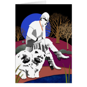 Los perros chinos y la aleta DE REFLEXIÓN de la