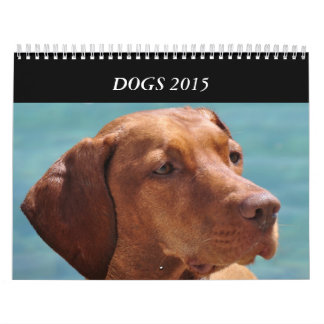 Los perros de todos sazonan el calendario 2015