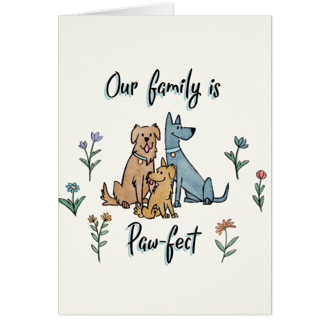 Los perros en el jardín IV el | nuestra familia (Frente)