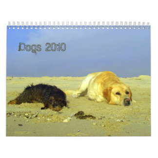 Los perros hacen calendarios para 2010