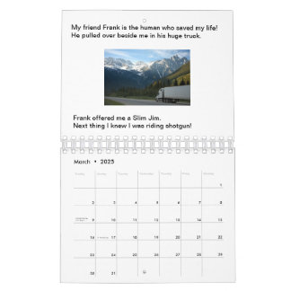 Los perros nunca abandonan el calendario de los li