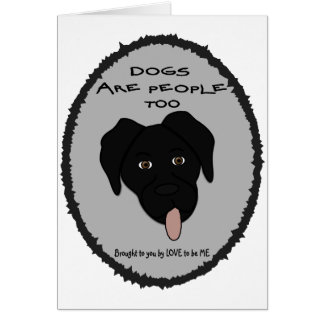 LOS PERROS SON LABORATORIO DE LA GENTE TOO-BLACK