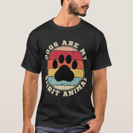 Los perros son mi camiseta animal espiritual