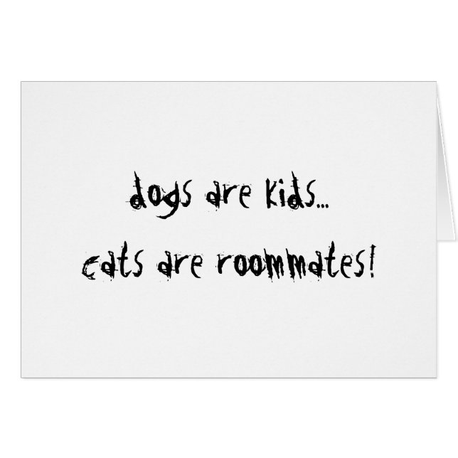 Los perros son niños (Anverso (Horizontal))