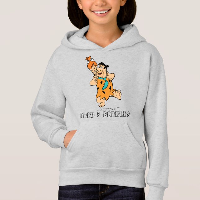 Los Picapiedra | Fred y Pebbles Flintstone (Anverso)