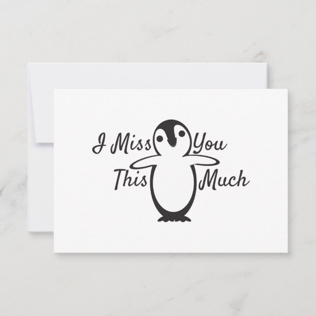 Los pingüinos te extrañan tanto (Anverso)