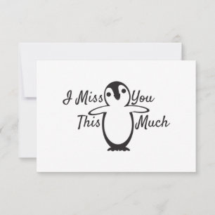 Los pingüinos te extrañan tanto