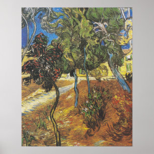 Los pinos de Van Gogh - Arte de jardín giratorio