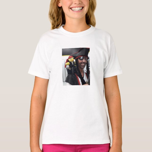 Los piratas no necesitan loros camisetas (Anverso)
