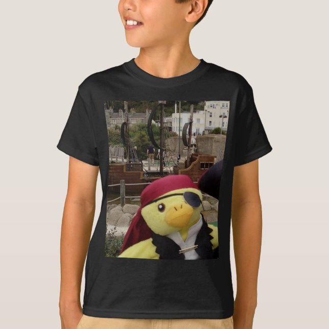 Los piratas no necesitan loros camisetas (Anverso)