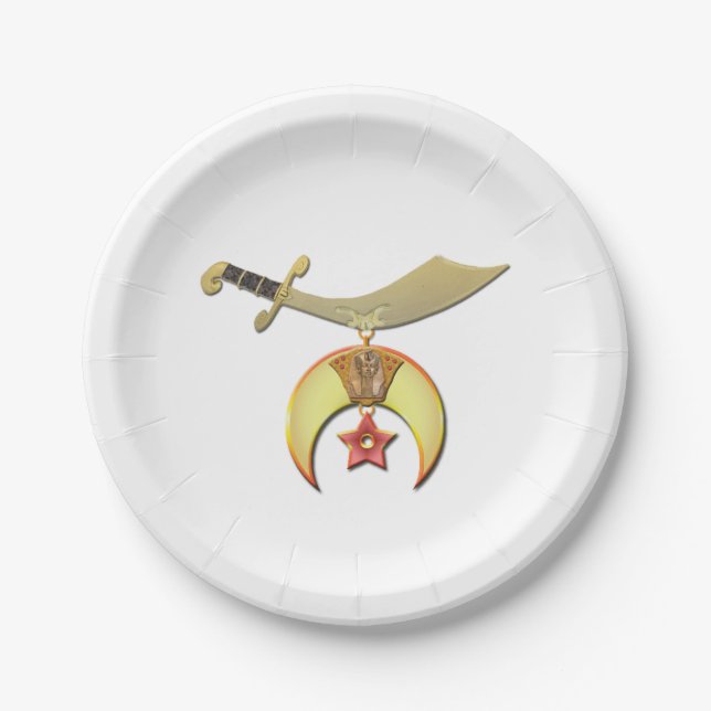 Los platos de fiesta de Shriner (Anverso)