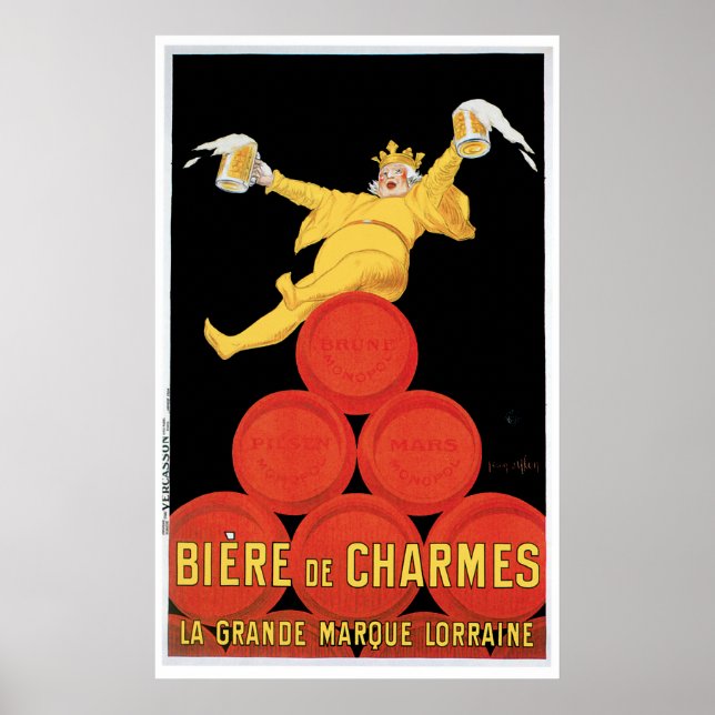 Los precios de los Posters de Biere de Charmes com (Frente)