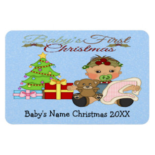 Los primeros imanes flexibles de Navidades de Baby