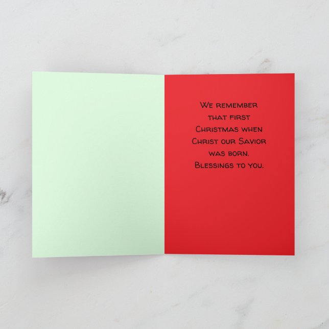 Los primeros pastores de la Biblia de Navidad vini (Interior)