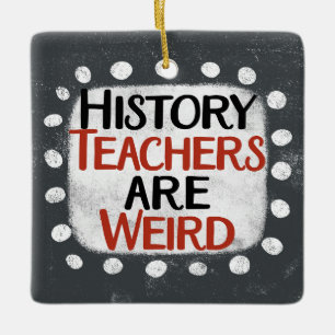 Los profesores de historia son ornamentos raros