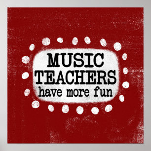 Los profesores de música tienen más Posters de art