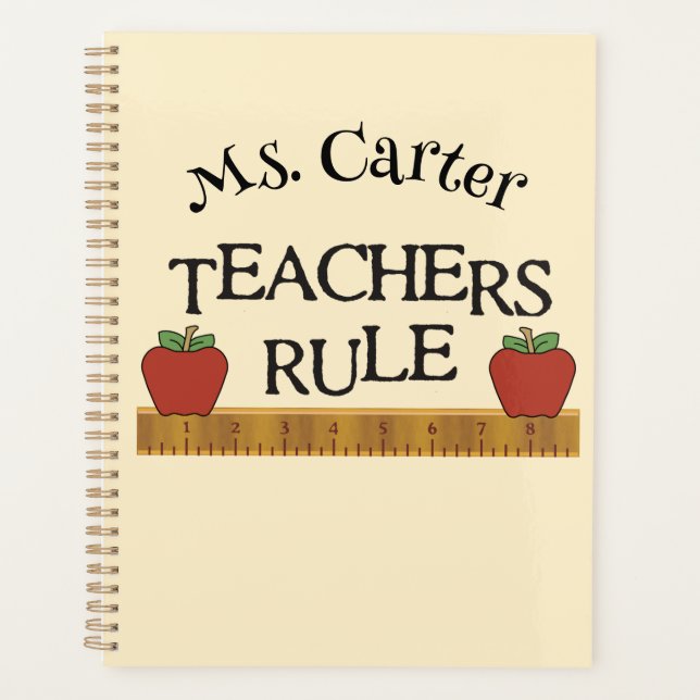 Los profesores dominan el planificador mensual/sem (Anverso)