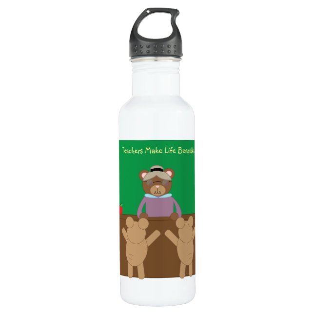 Los profesores hacen botellas de libertad vitales (Anverso)