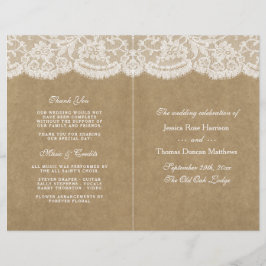 Los programas de colección de Bodas Kraft & Lace