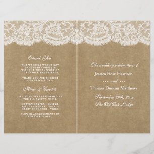 Los programas de colección de Bodas Kraft & Lace