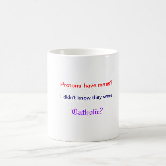 Los protones tienen taza total