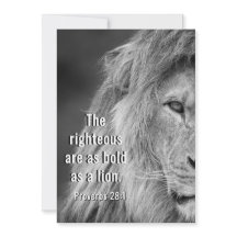 Los proverbios 28:1 Los rectos son negritos como u