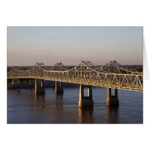 Los puentes Natchez-Vidalia que atraviesan el
