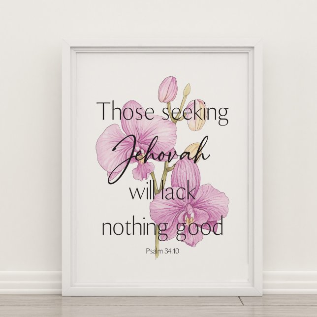 Los que buscan arte mural de Jehová con orquídea (Subido por el creador)