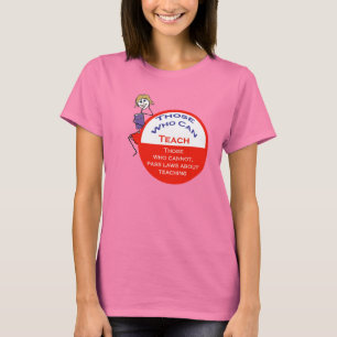 Los que pueden enseñar a la camiseta
