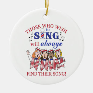 Los que quieren cantar ornamento (mujer)