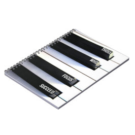 Los que se enfocan tienen éxito el cuaderno