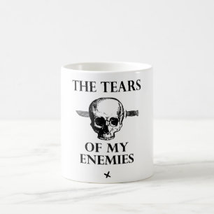 Los rasgones de mi taza de los enemigos