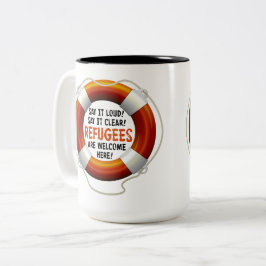 Los refugiados acogen con satisfacción la taza