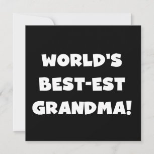 Los regalos de texto de la abuela blanca más orien