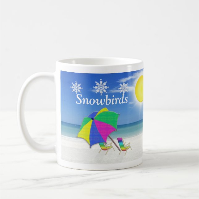 Los regalos del Snowbird, varan las tazas (Izquierda)