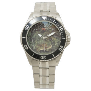 Los relojes de arte del León de Hambre de Roussea