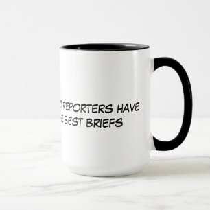 Los reporteros de corte divertidos "tienen taza de