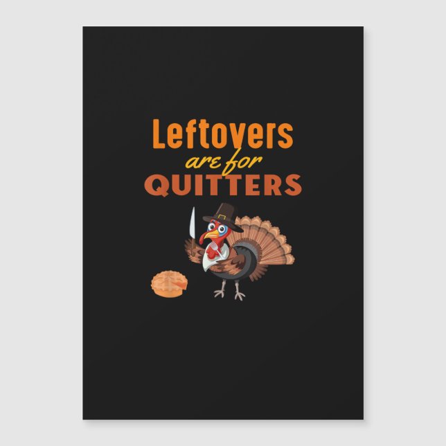 Los Restos Son Para Los Que Abandonan Funny Turkey (Anverso)