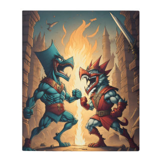 Los reyes luchan contra el arte personalizado en e