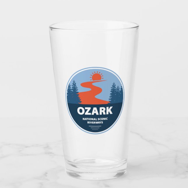 Los ríos panorámicos nacionales de Ozark (Anverso)
