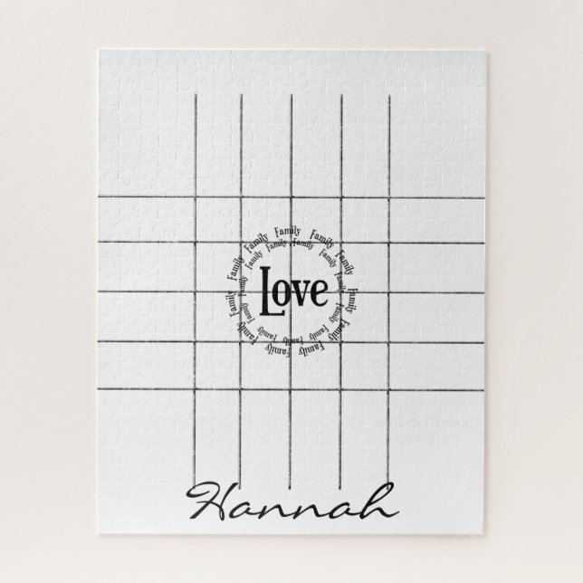 Los rompecabezas aman las líneas negras (Vertical)