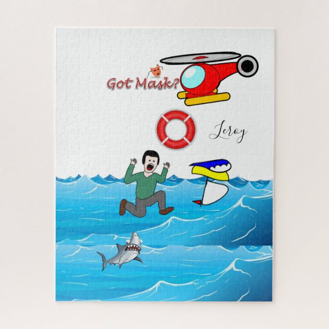 ¿Los rompecabezas del tiburón oceánico tienen másc (Vertical)