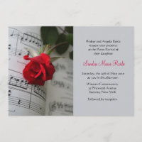 Los Rosas Son Invitación De Piano Rojo Recital