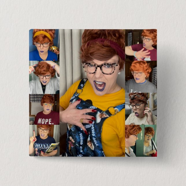 Los rostros del botón Pammy (Anverso)