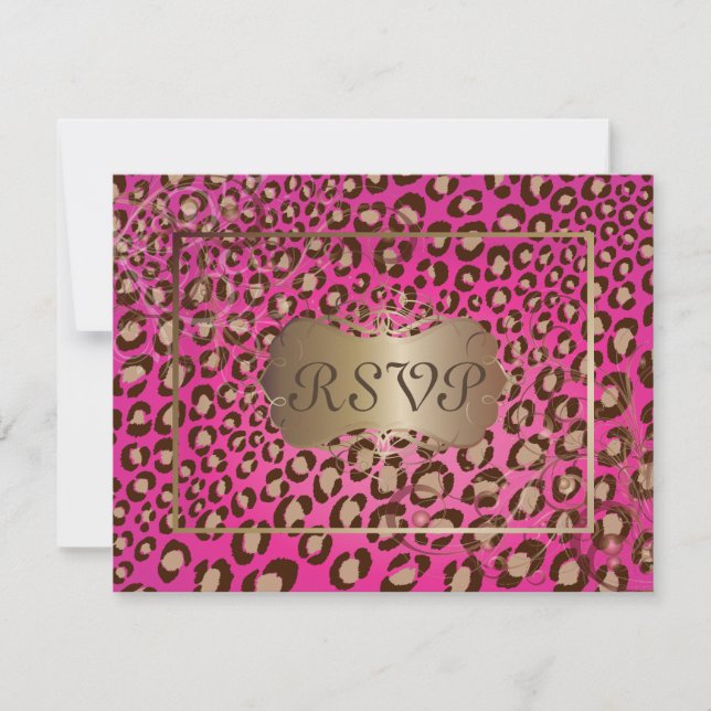 Los RSVP de Leopard antiguos requieren invitacione (Anverso)